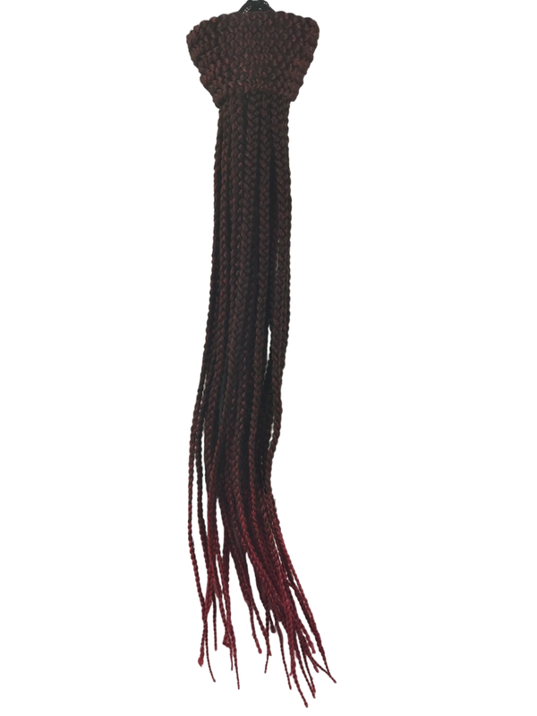 Aplique Rabo de Cavalo todo trançado Mod. Renata 50 cm