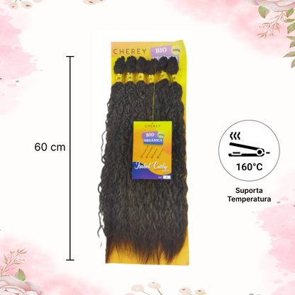 Isabel Curly Bio Fiber Hair 6x 300g For Interlacing