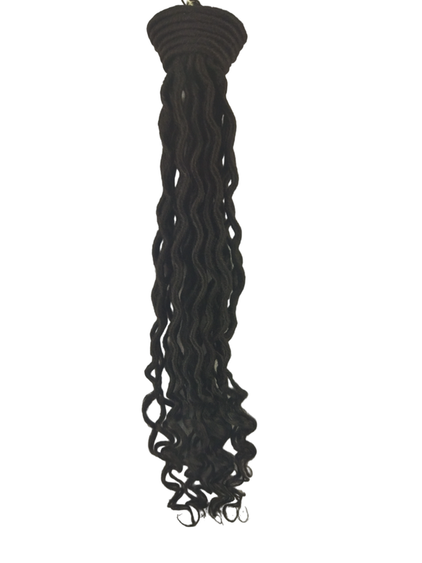 Aplique Rabo de Cavalo com Dread Mod. Clara 55cm