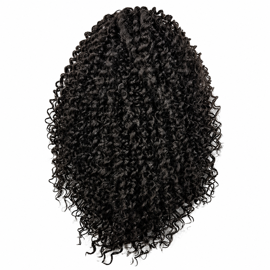 Aplique Coque Afro Puff Fibra Sintética P10