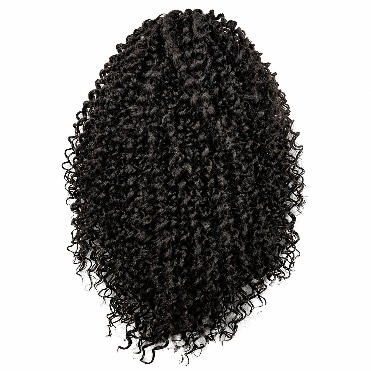 Aplique Coque Afro Puff Fibra Sintética P10