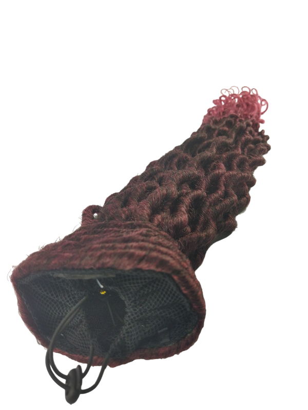 Aplique Rabo de Cavalo com Dread Mod. Clara 55cm