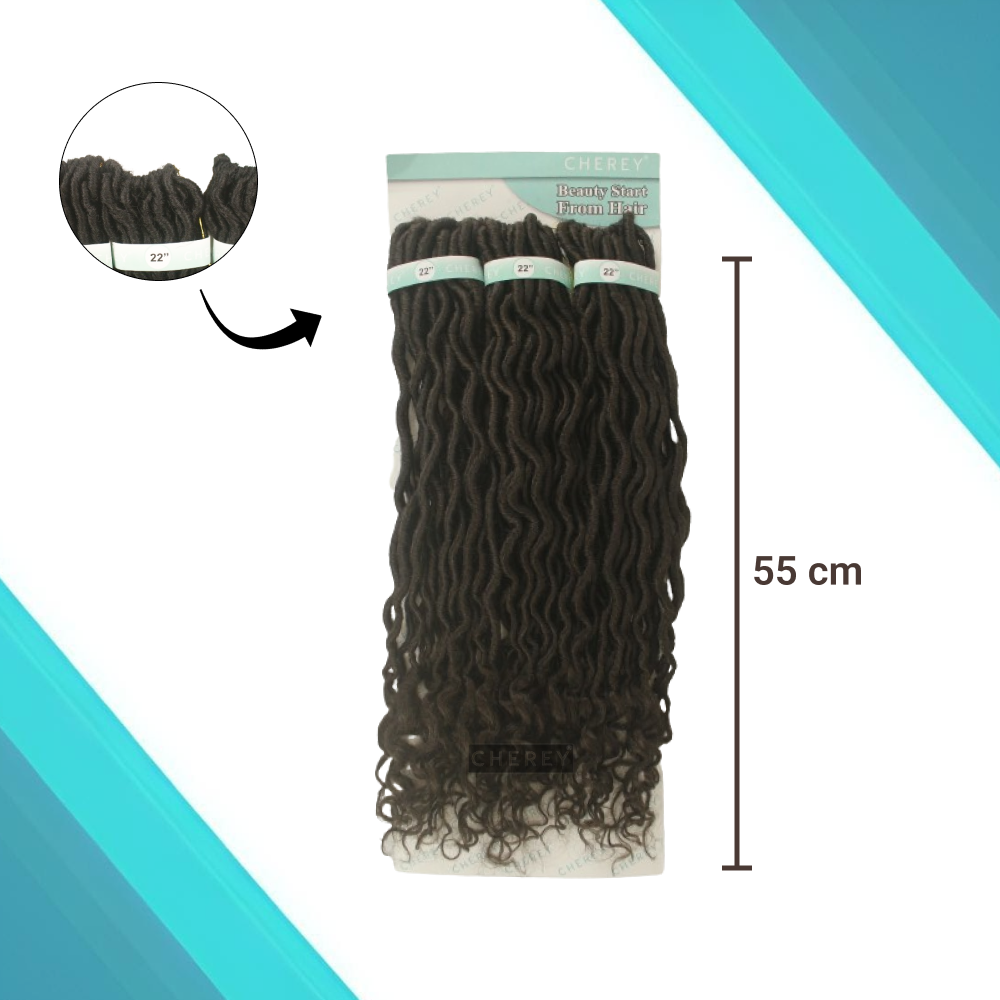 Cabelo Goddess Curl Fibra Sintética 260g