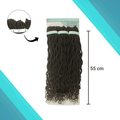 Cabelo Goddess Curl Fibra Sintética 260g