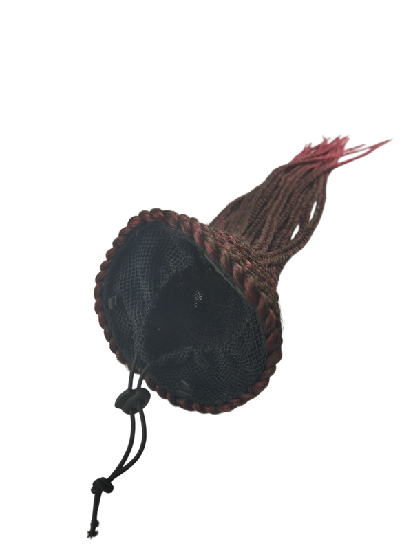 Aplique Rabo de Cavalo todo trançado Mod. Renata 50 cm