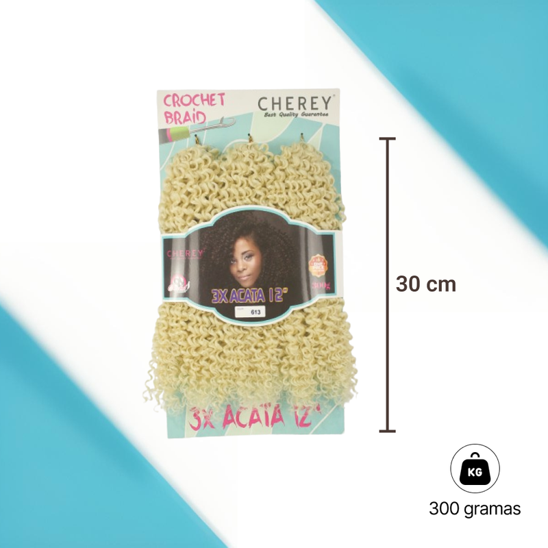 Cabelo Orgânico Cacheado Premium Acata 300G