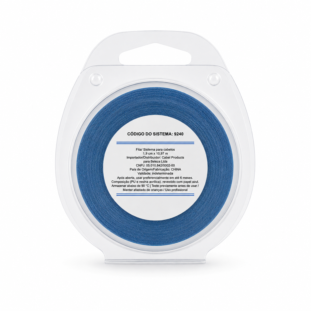 CINTA DE ENCAJE AZUL DELANTERA 1.90CMX10.97M