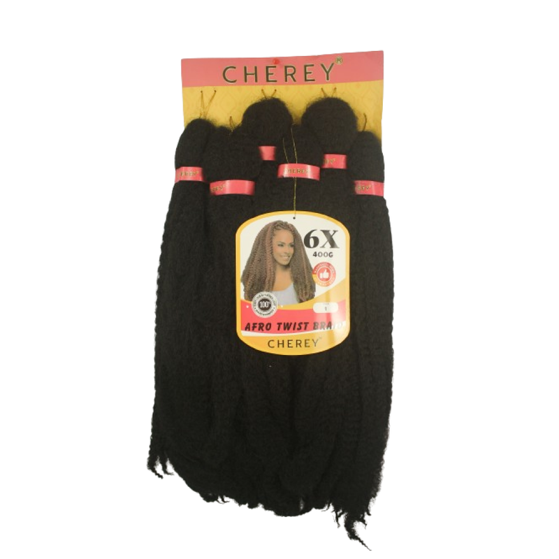 Cabelo Afro Twist 6X Pacotão 400g Cherey Marley