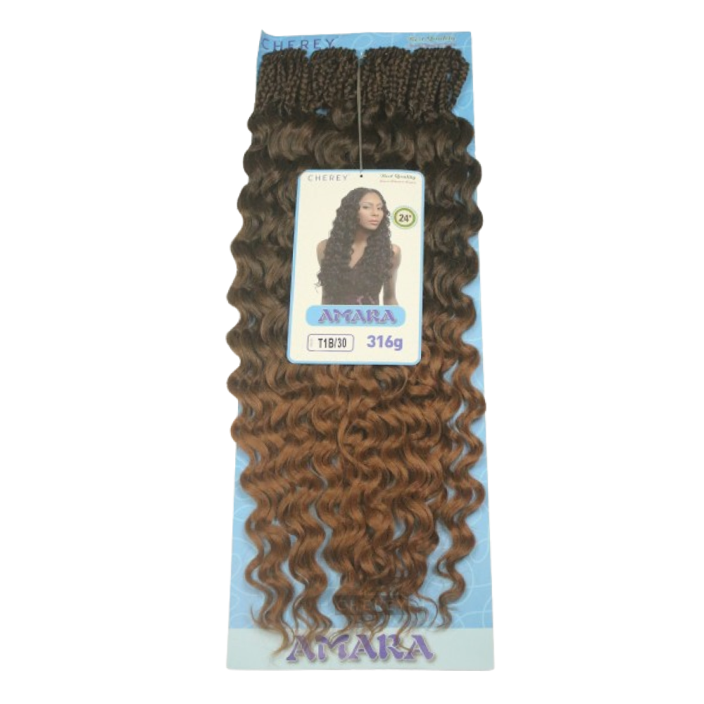 Cabelo  Amara Fibra Sintética 316g  60cm Para Crochet Braids