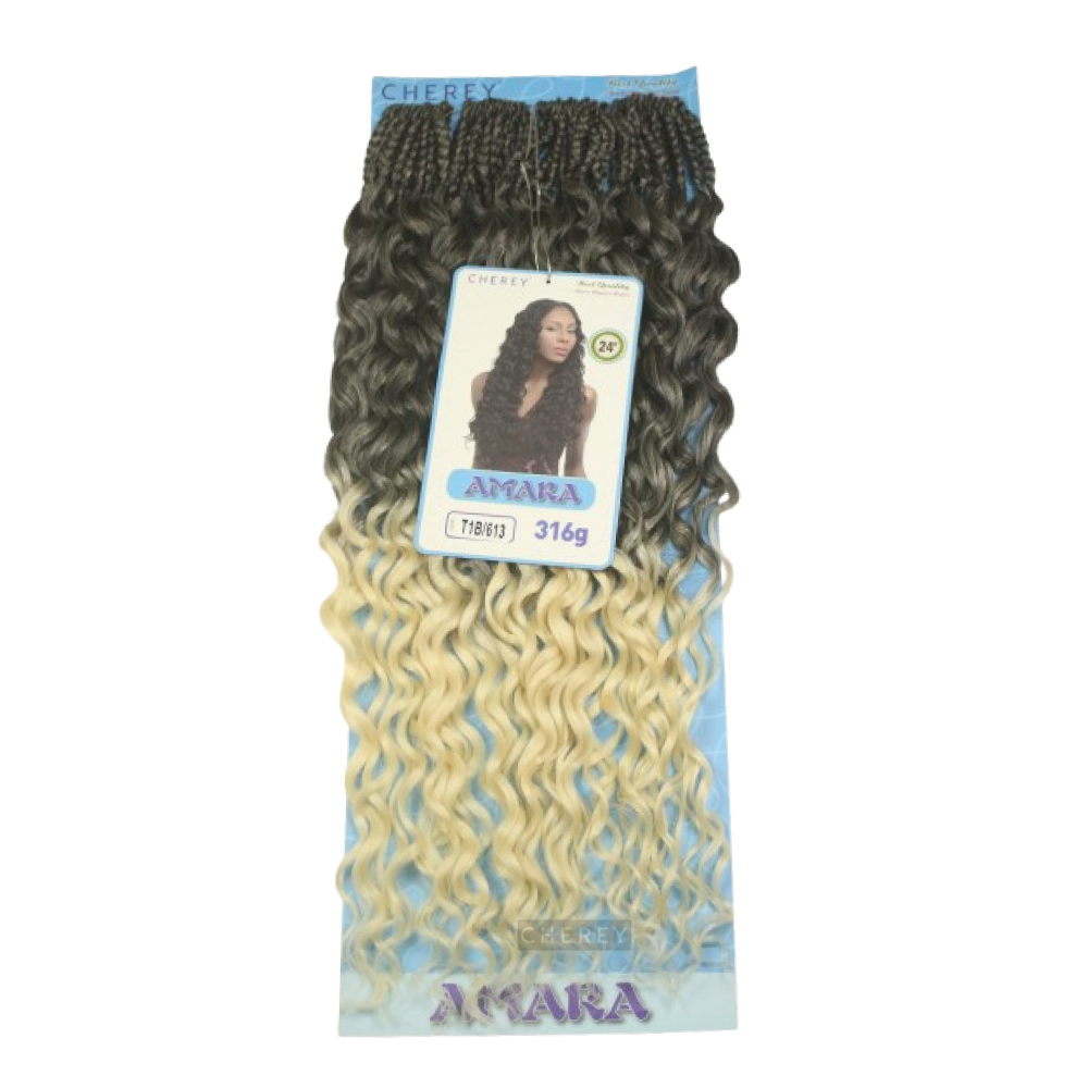 Cabelo  Amara Fibra Sintética 316g  60cm Para Crochet Braids