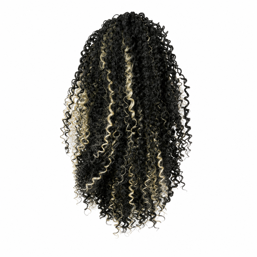 Aplique Coque Afro Puff Fibra Sintética P10