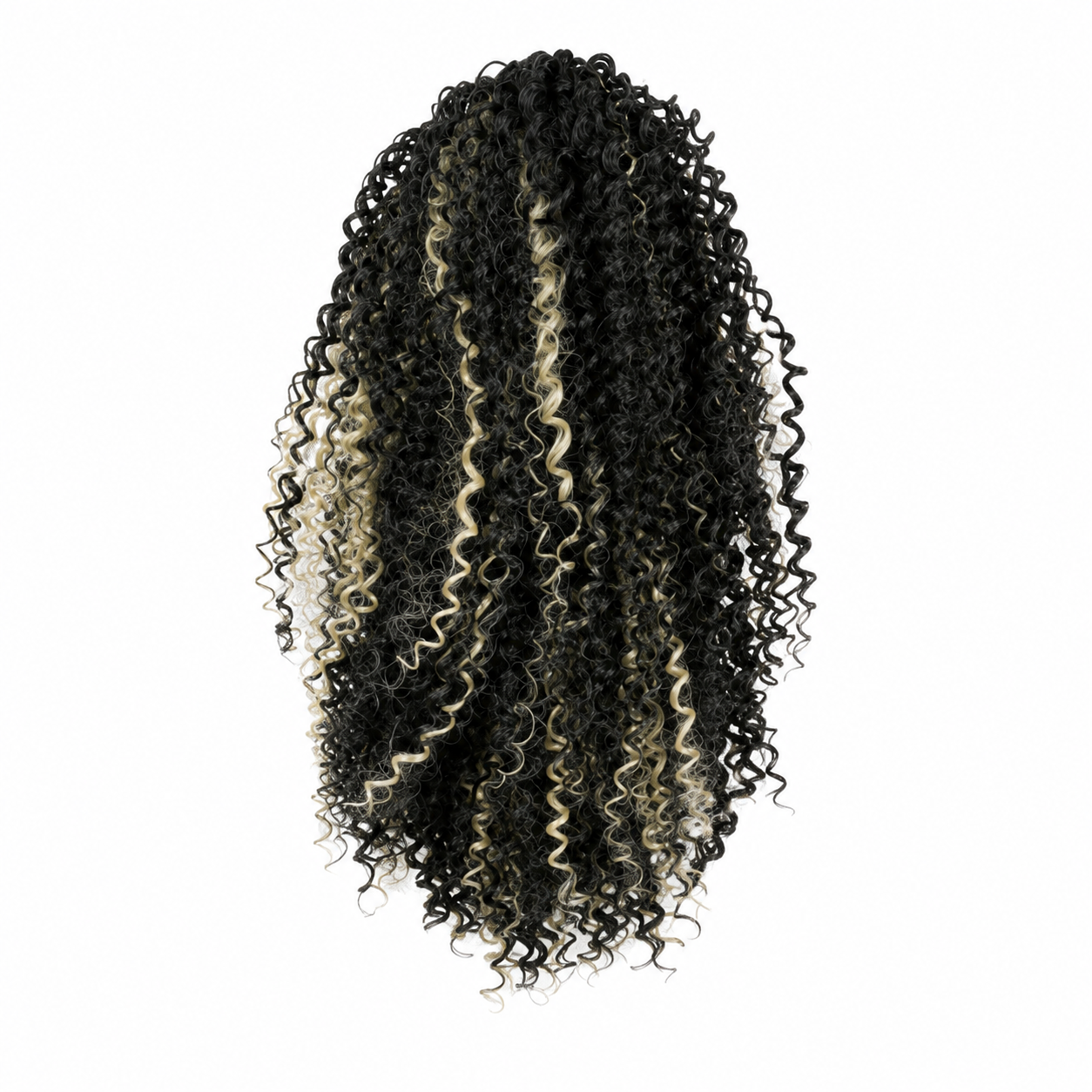 Aplique Coque Afro Puff Fibra Sintética P10