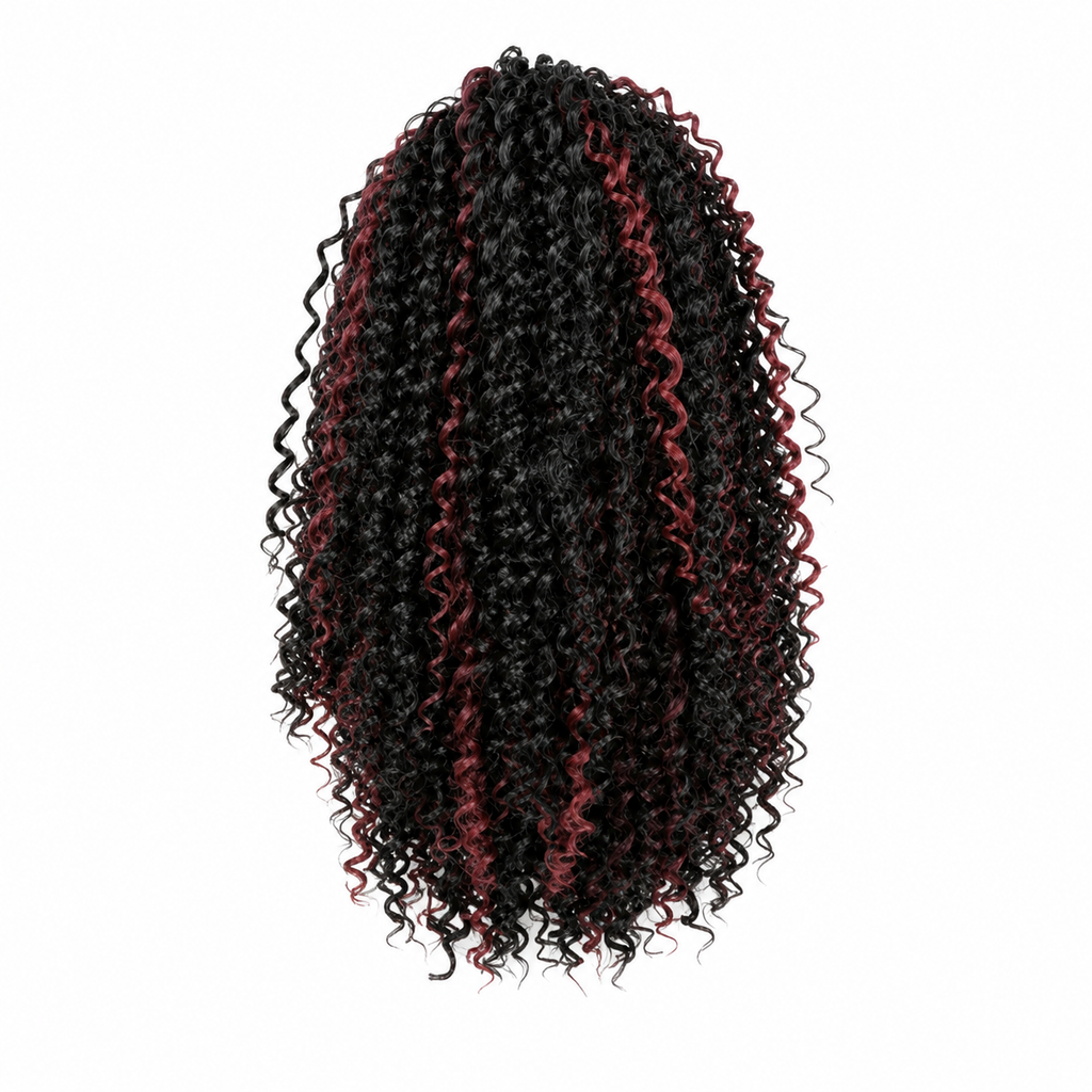 Aplique Coque Afro Puff Fibra Sintética P10