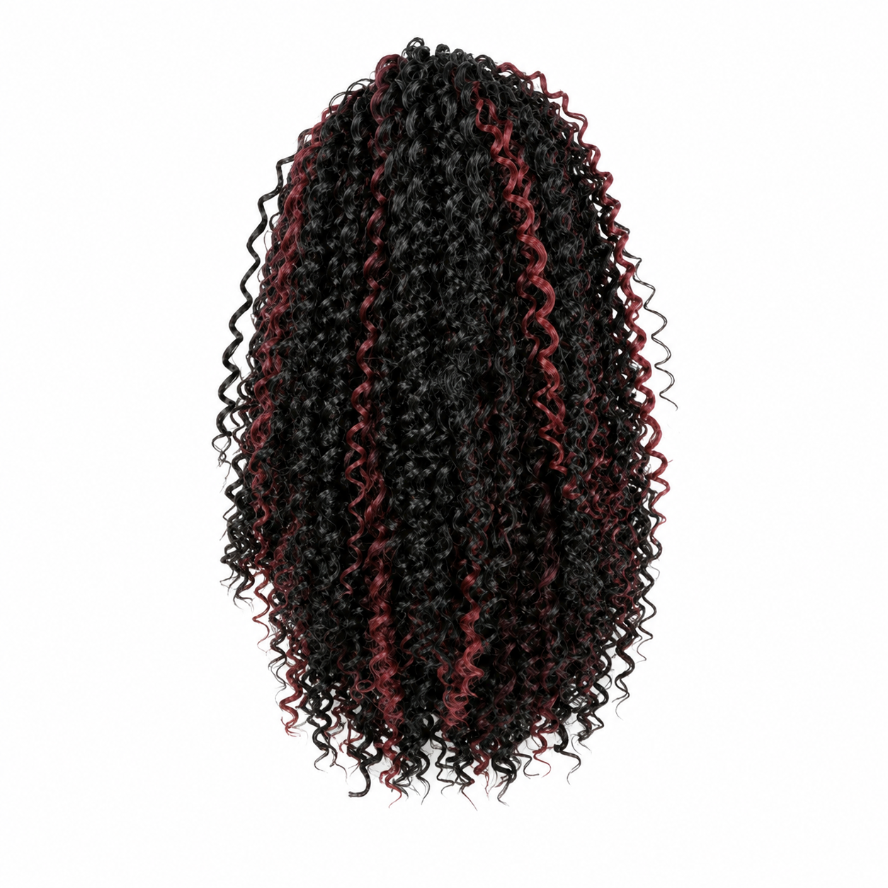 Aplique Coque Afro Puff Fibra Sintética P10