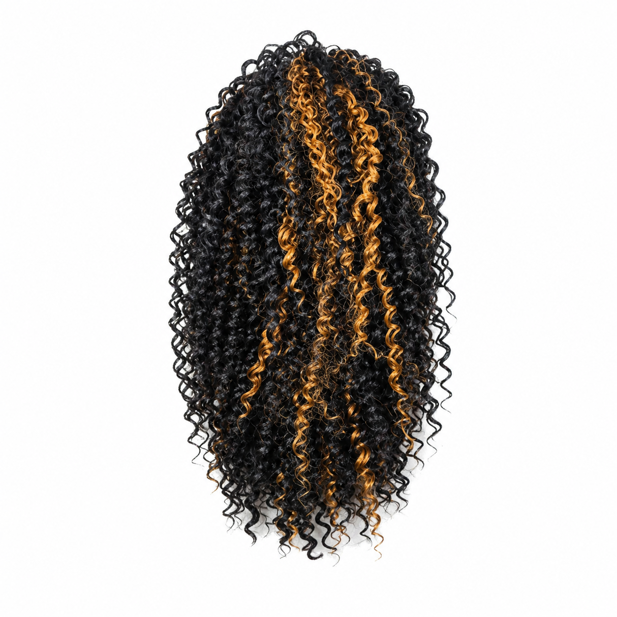 Aplique Coque Afro Puff Fibra Sintética P10