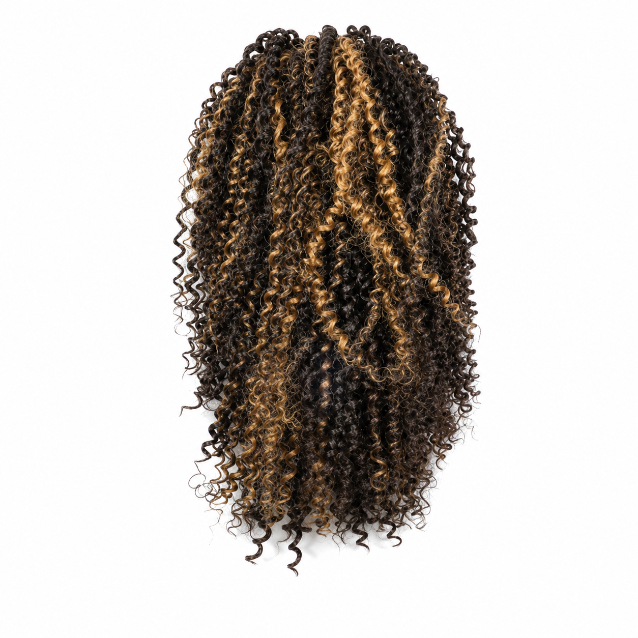 Aplique Coque Afro Puff Fibra Sintética P10