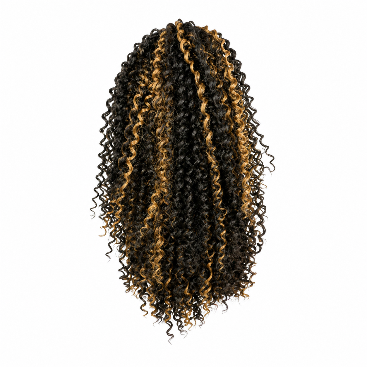 Aplique Coque Afro Puff Fibra Sintética P10