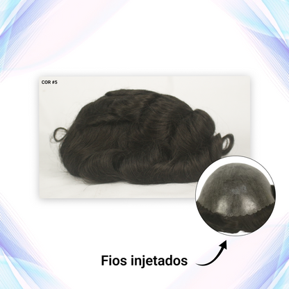 Protese capilar micropele Fred Injetada tamanho 20x25