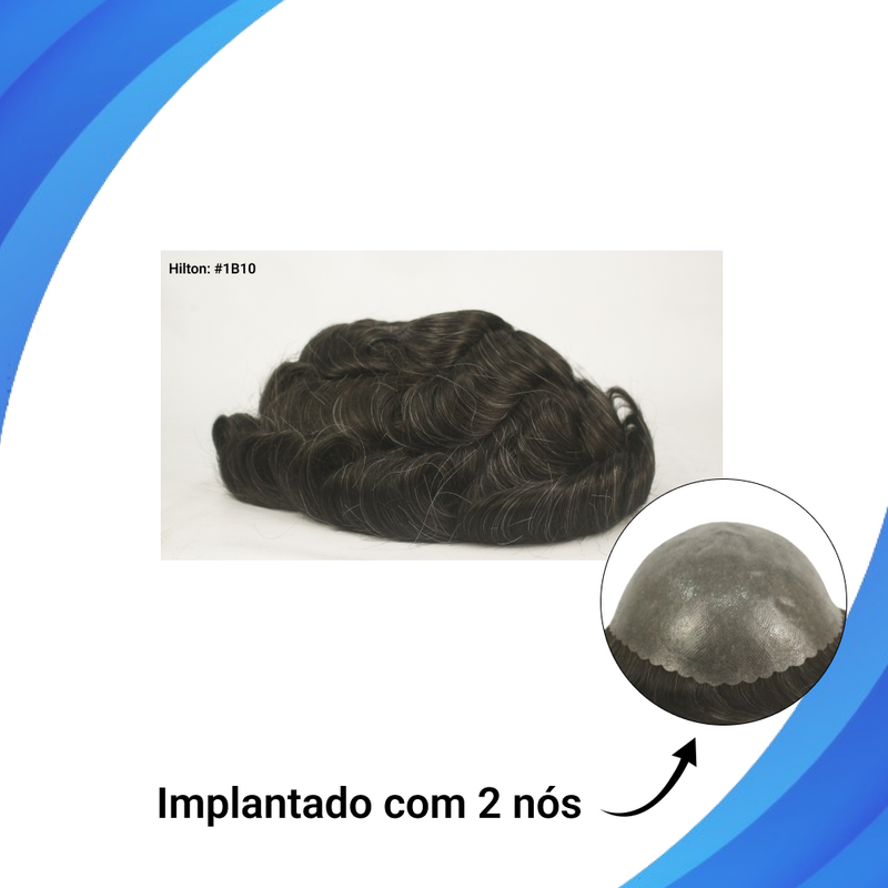 Protese capilar micropele Hilton tamanho 20x25