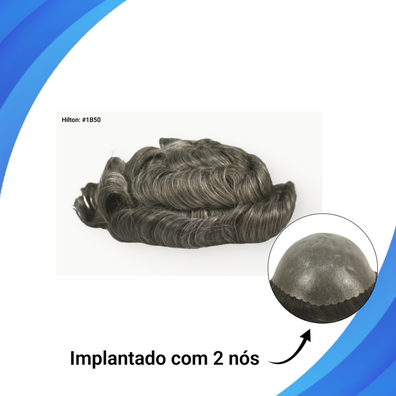 Protese capilar micropele Hilton tamanho 20x25