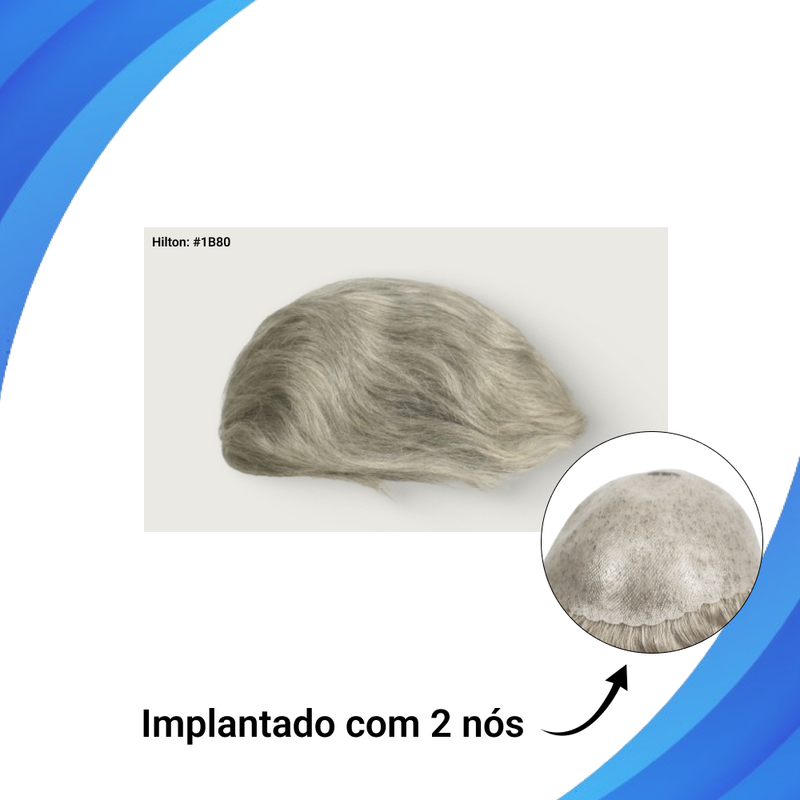 Protese capilar micropele Hilton tamanho 20x25