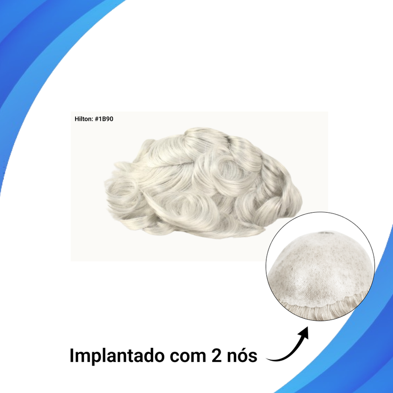 Protese capilar micropele Hilton tamanho 20x25