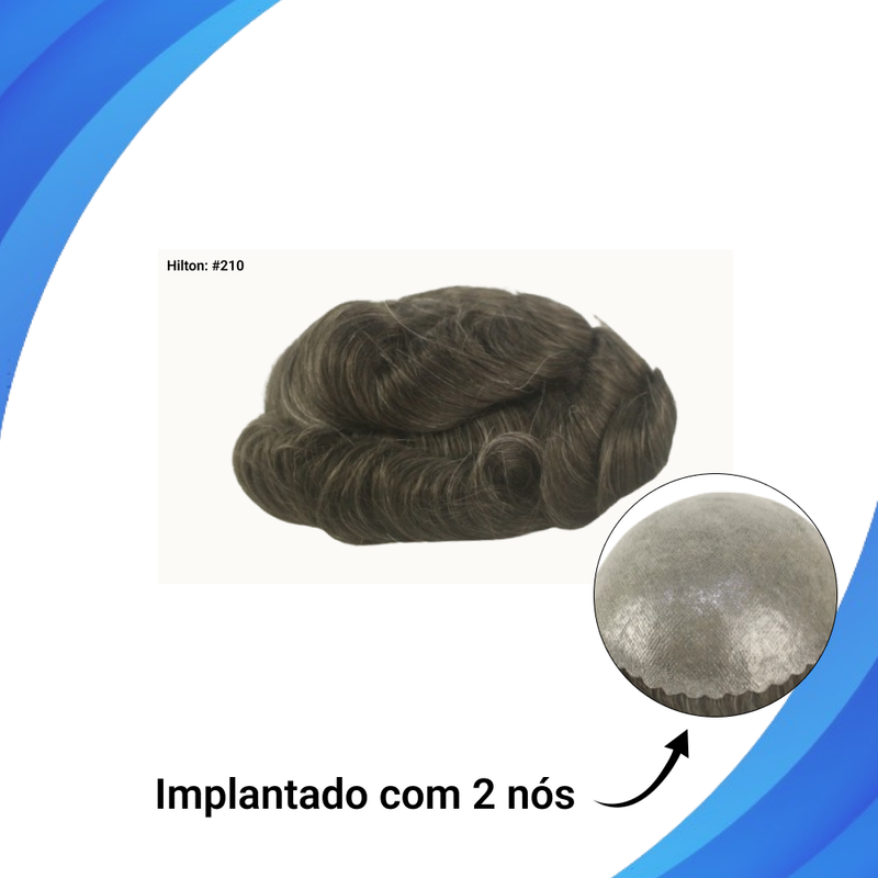 Protese capilar micropele Hilton tamanho 20x25