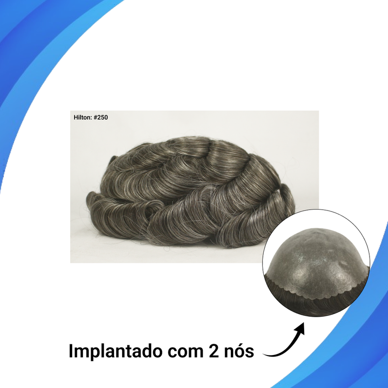 Protese capilar micropele Hilton tamanho 20x25