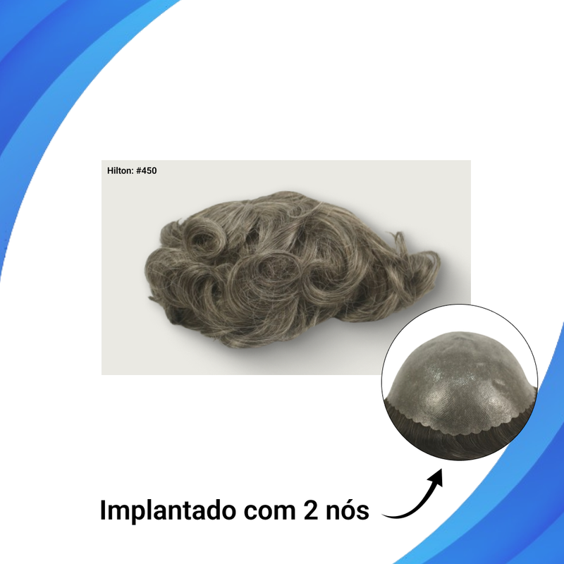 Protese capilar micropele Hilton tamanho 20x25