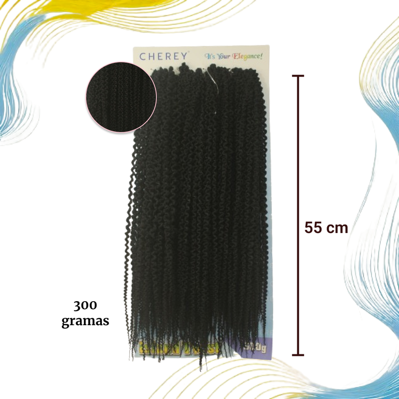 Cabelo Island Twist para Crochet Braid 300g