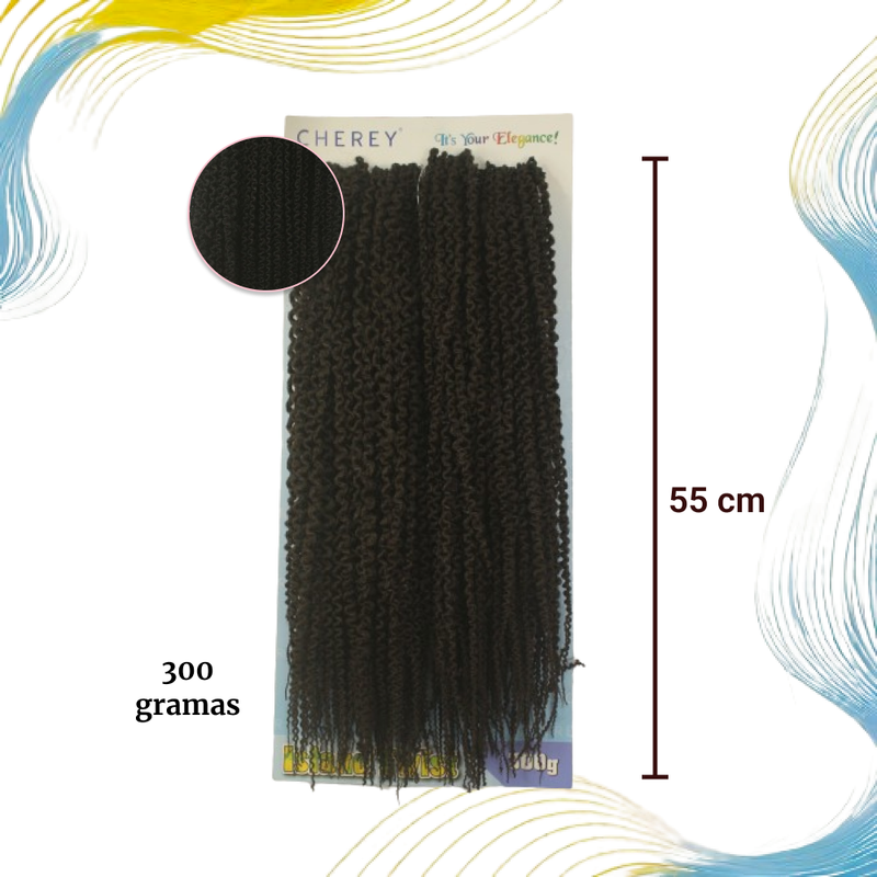 Cabelo Island Twist para Crochet Braid 300g