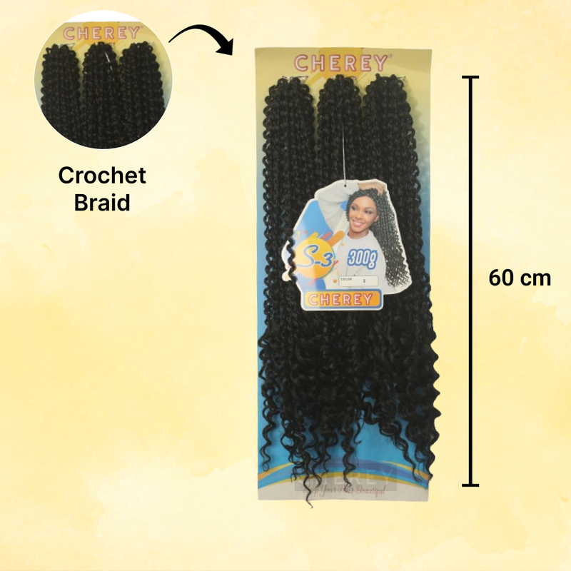S3 Synthetic Fiber Hair 300g For Crochet Braid