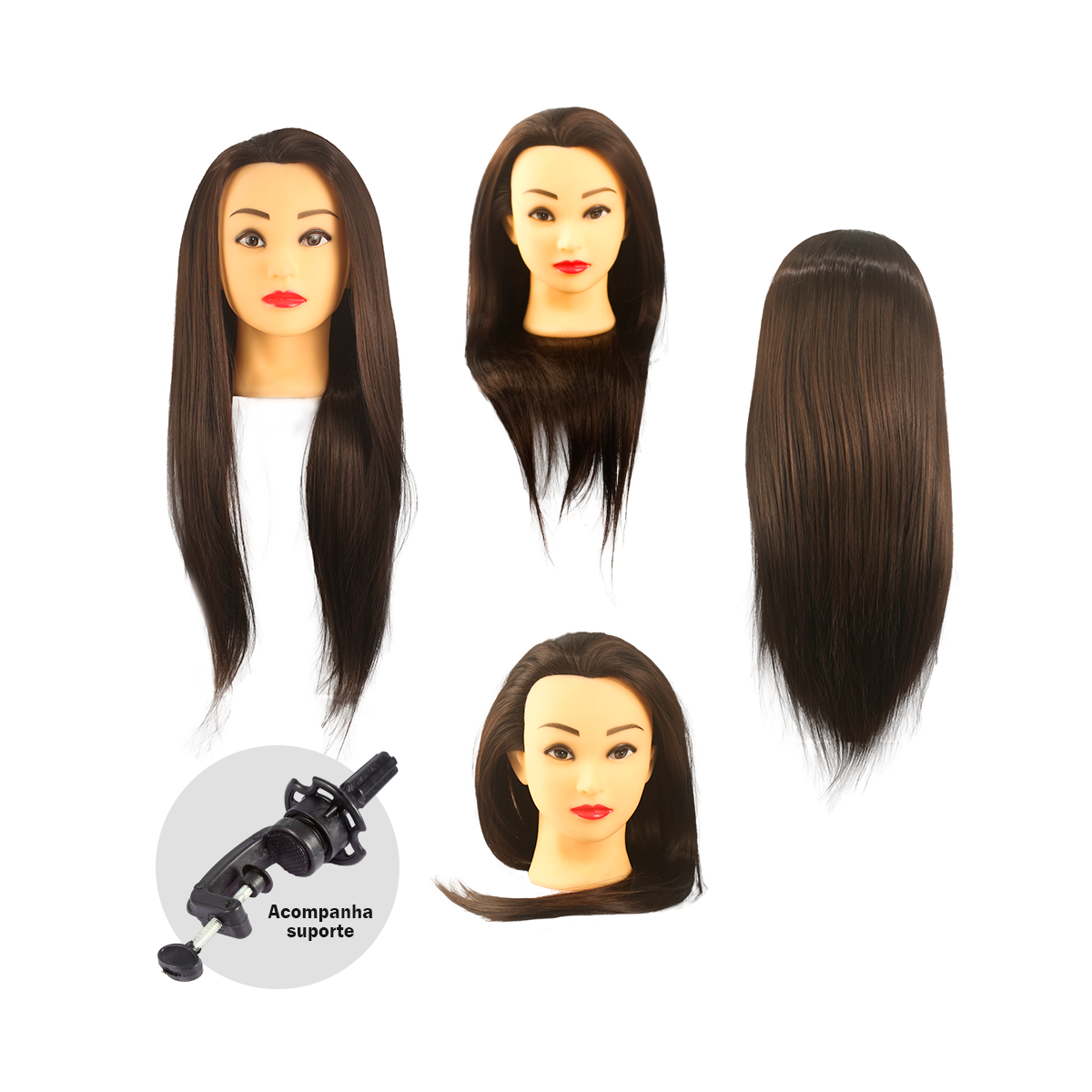 Organic mannequin SN-06 #4 brunette