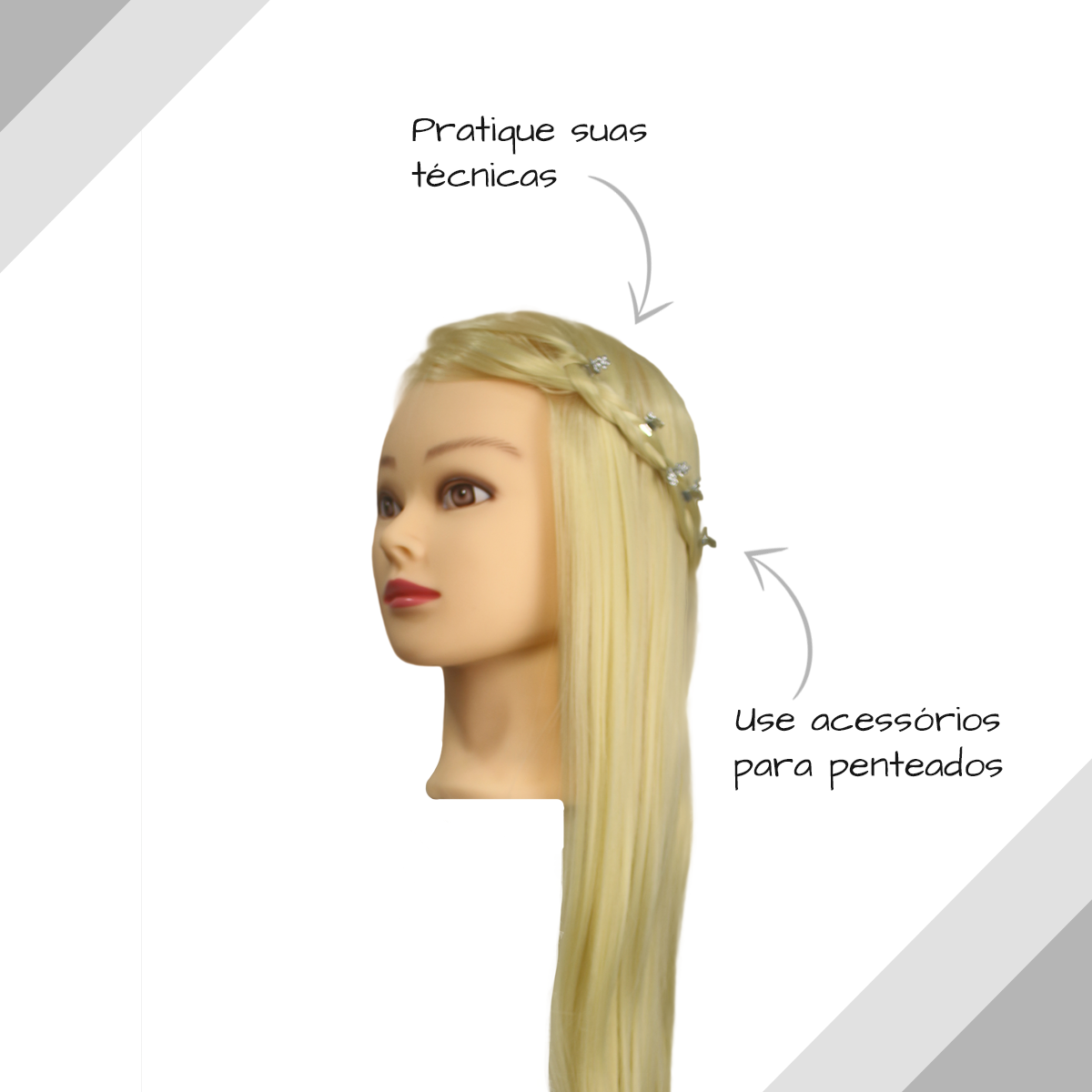 Organic mannequin 22'' SN-06 #613 blonde