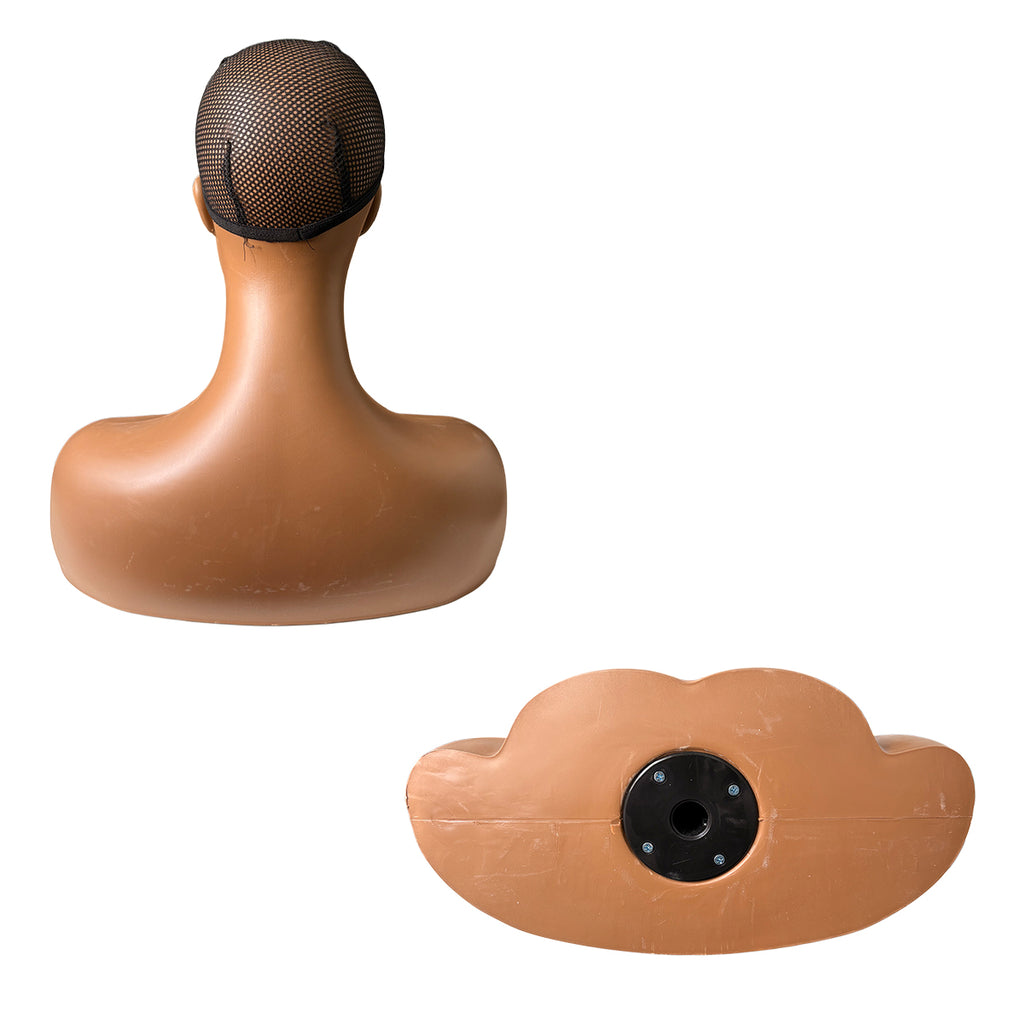 Manequim Afro-2 Feminino Porta Peruca E Prótese Capilar
