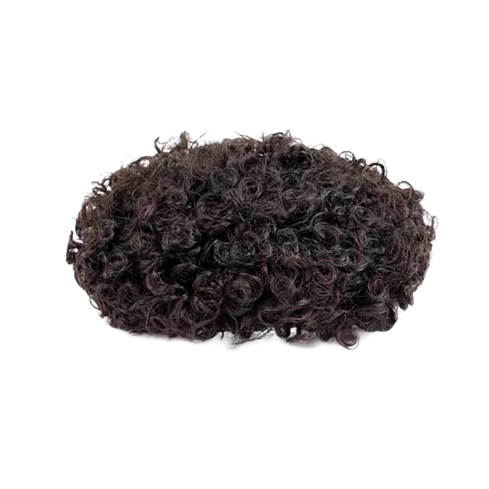 Protese Capilar masculina micropele cacheada Hilton 15cl 18x23