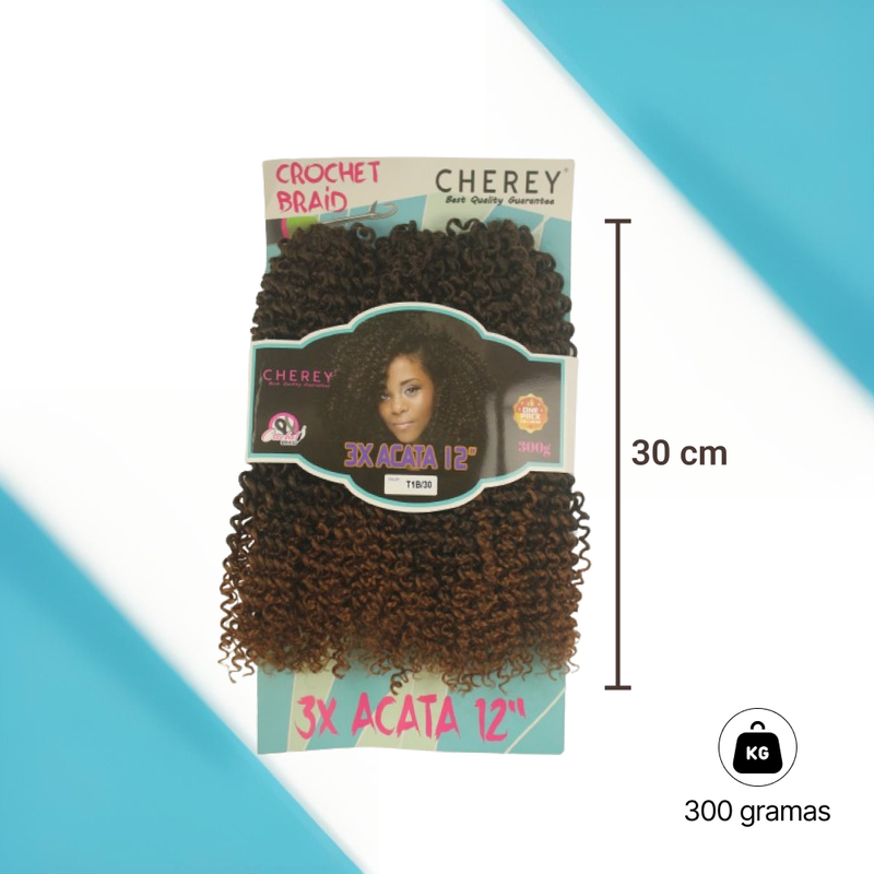 Cabelo Orgânico Cacheado Premium Acata 300G