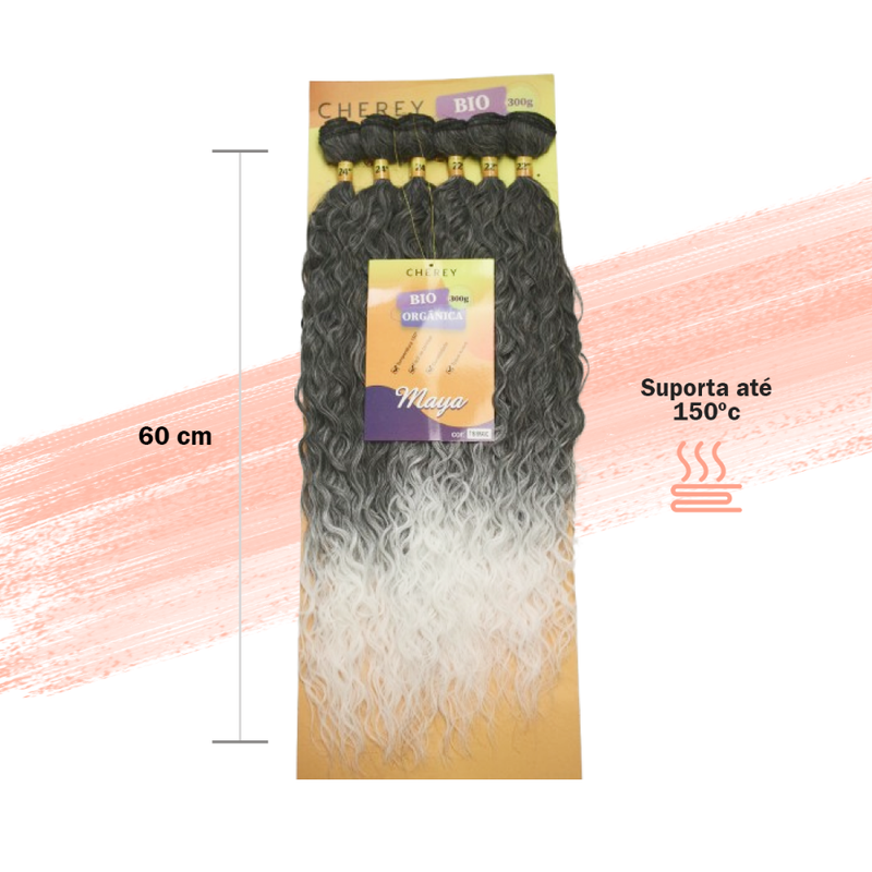 CABELO BIO ORGÂNICO MAYA CURLY 300G