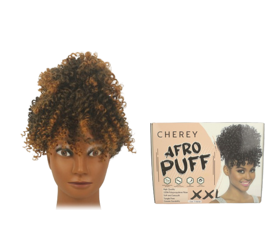 APLIQUE AFRO PUFF XXL ORGANICO