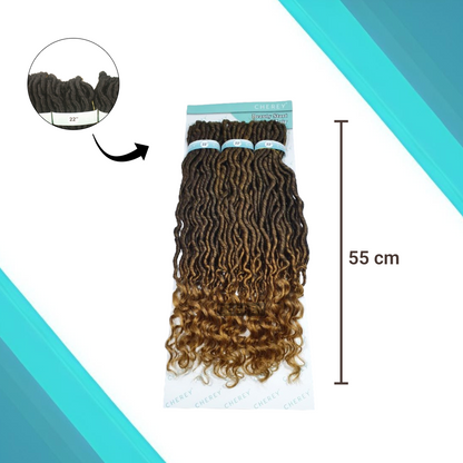 Cabelo Goddess Curl Fibra Sintética 260g