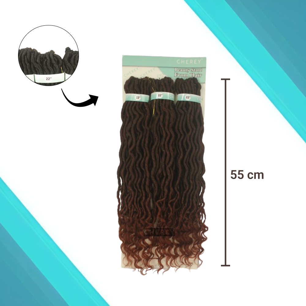 Cabelo Goddess Curl Fibra Sintética 260g