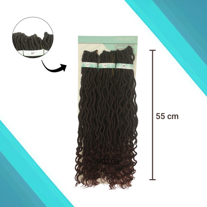 Cabelo Goddess Curl Fibra Sintética 260g