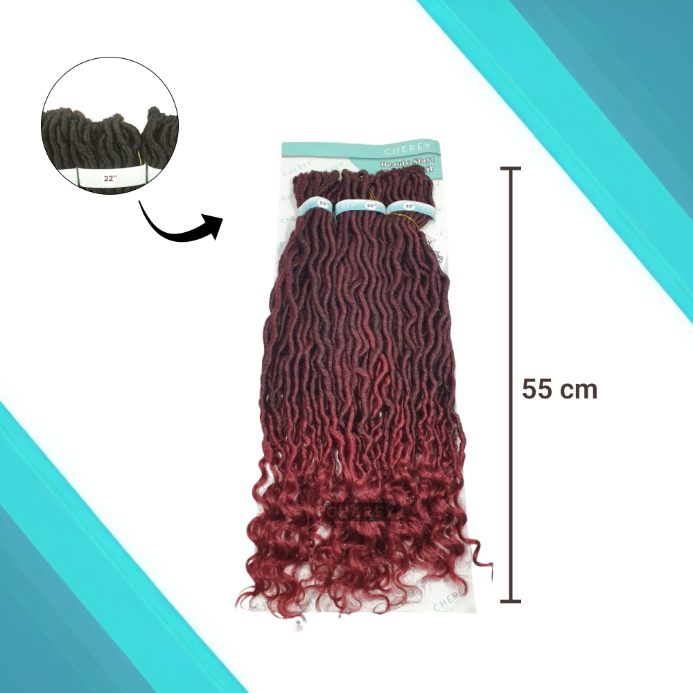 Cabelo Goddess Curl Fibra Sintética 260g