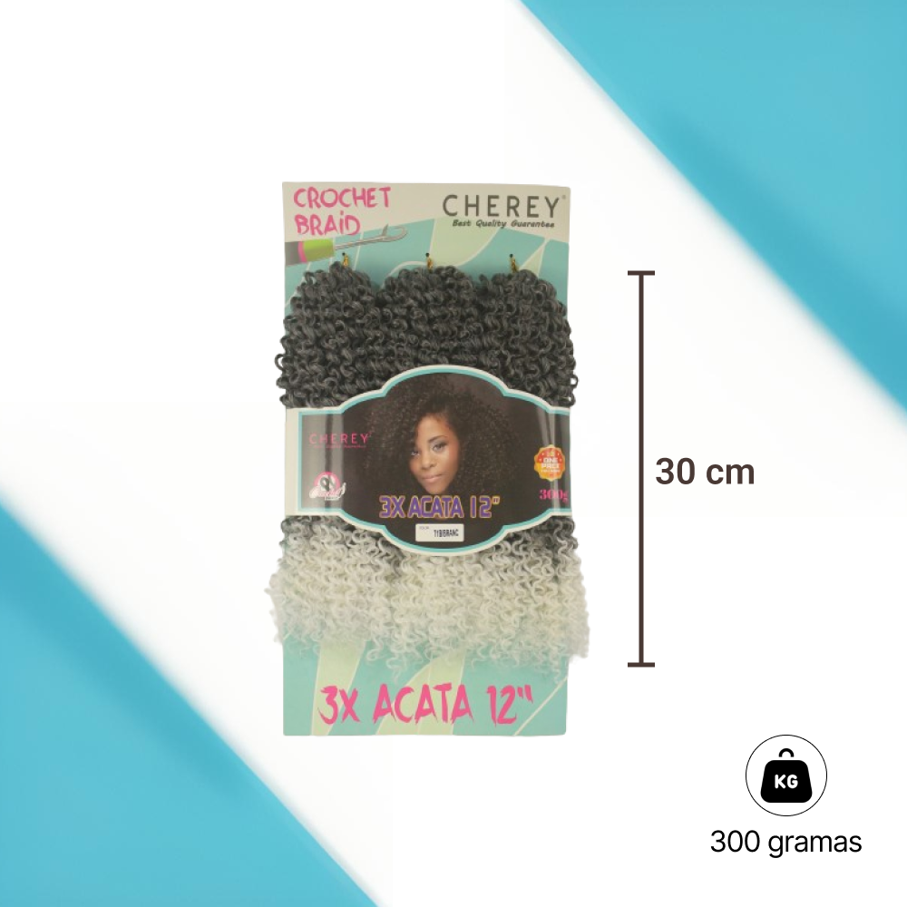Cabelo Orgânico Cacheado Premium Acata 300G