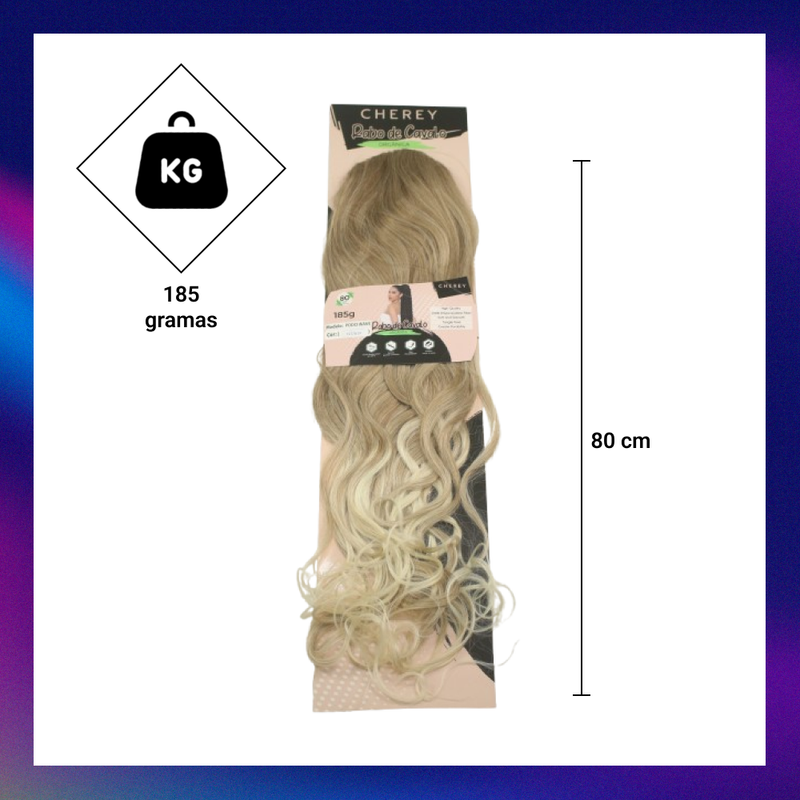 Cabelo Bio Orgânica Podo Wave Rabo de Cavalo 185g