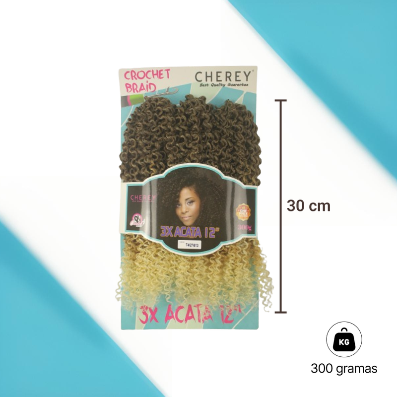 Cabelo Orgânico Cacheado Premium Acata 300G