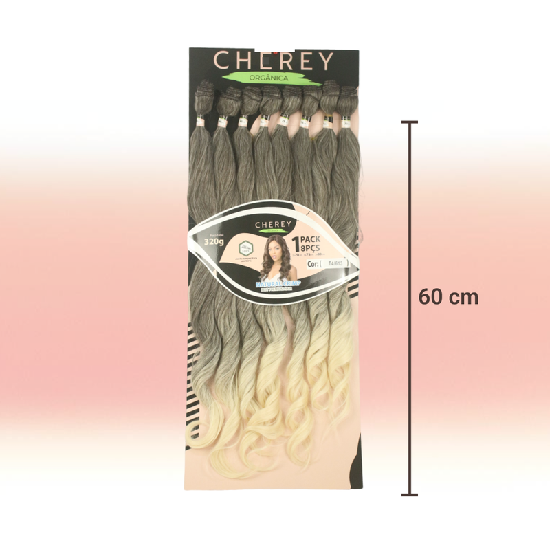 CABELO ORGÂNICO NATURAL CRIMP 320G