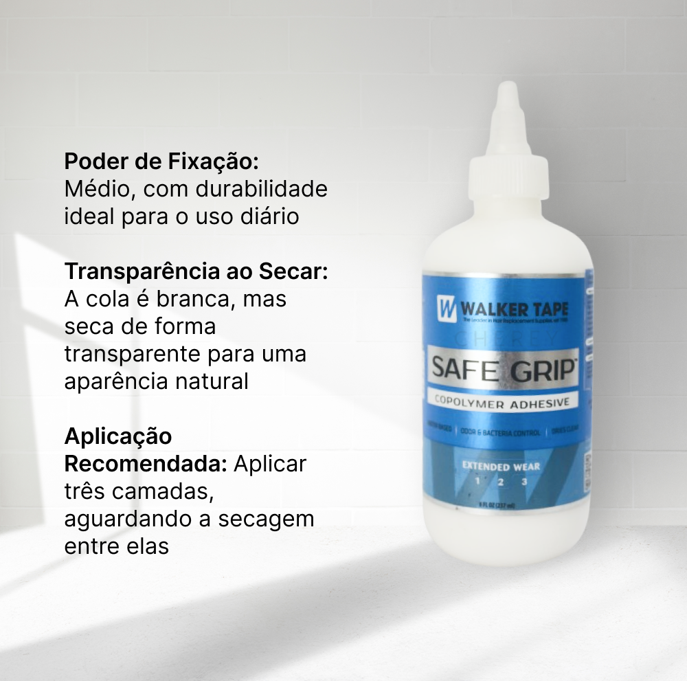 Safe Grip White Glue for Hair Prosthesis 235ml Walker Tape