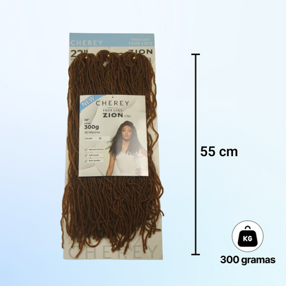 CABELO DREAD FAUX LOCS ZION 300G 55 CM