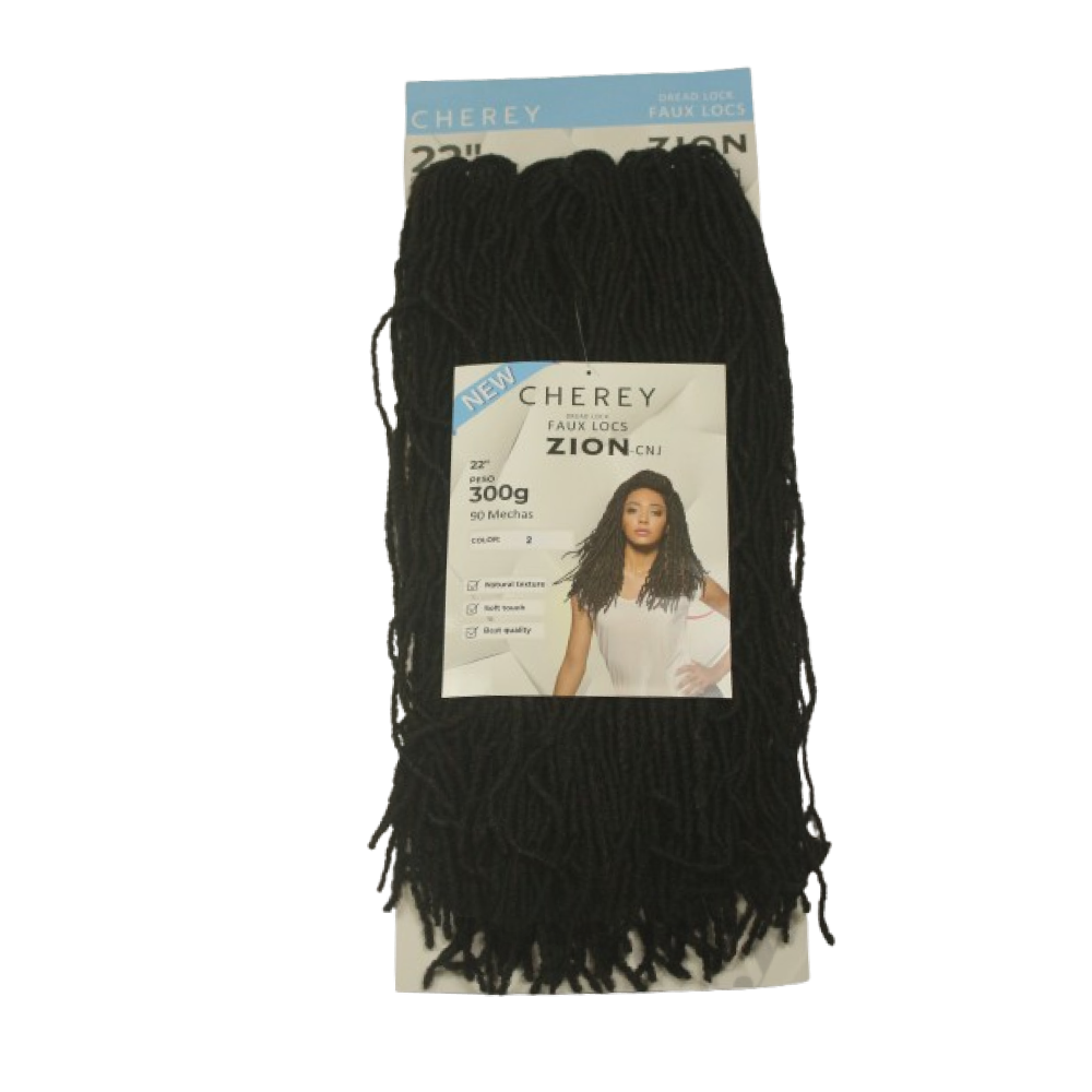 Rastas postizas Zion Hair 300 g 55 cm